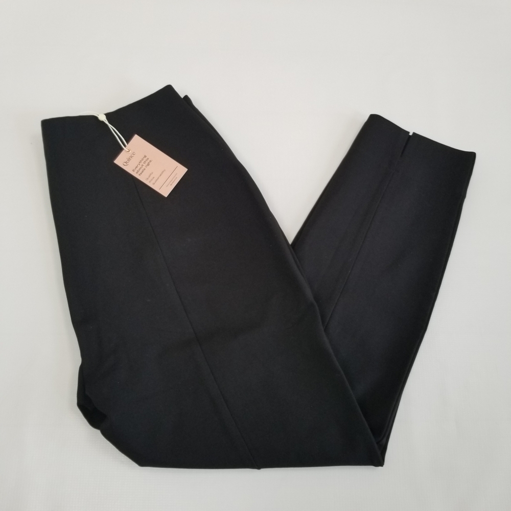 Quince Ponte Knit Ankle Pants Size XL NWT